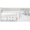 Детали дверного доводчика DOORLOCK DL300S size 3-5 - серебро