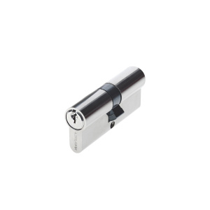 Изображение Цилиндровый механизм DOORLOCK V 2200Z N серия Variant, никелированный, 40x40мм, ключ/ключ, 5 ключей для дверной системы - Изображение 1