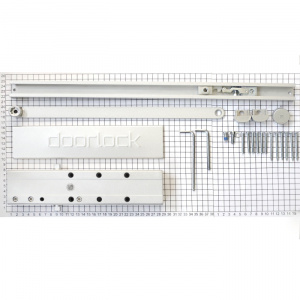 Детали дверного доводчика DOORLOCK DL300S size 3-5 - серебро