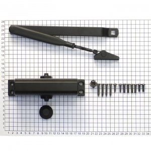 Детали доводчика дверного DOORLOCK DL70 EN2/3/4 - черный